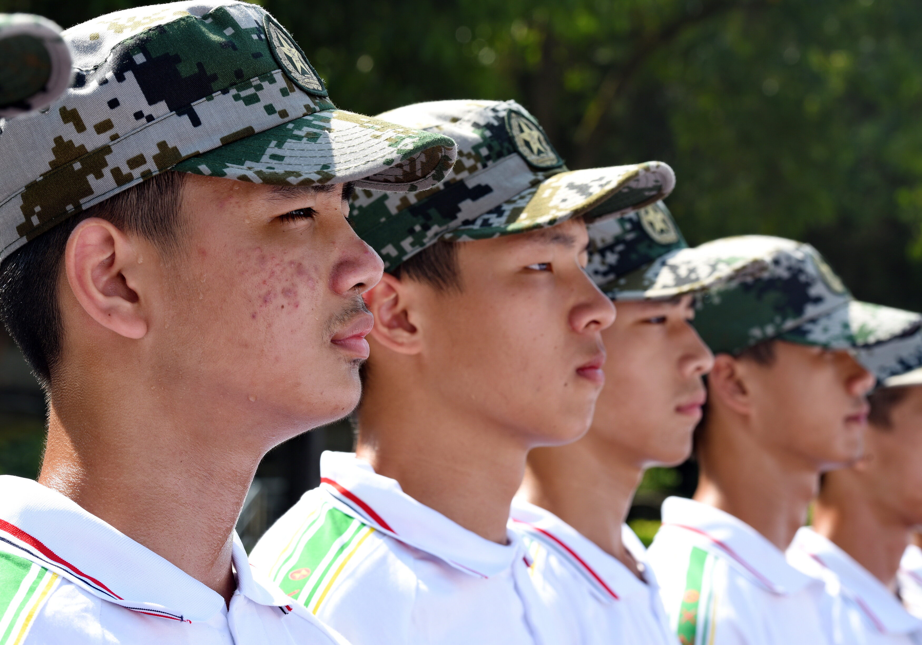 连州中学2020级高一新生军训开启