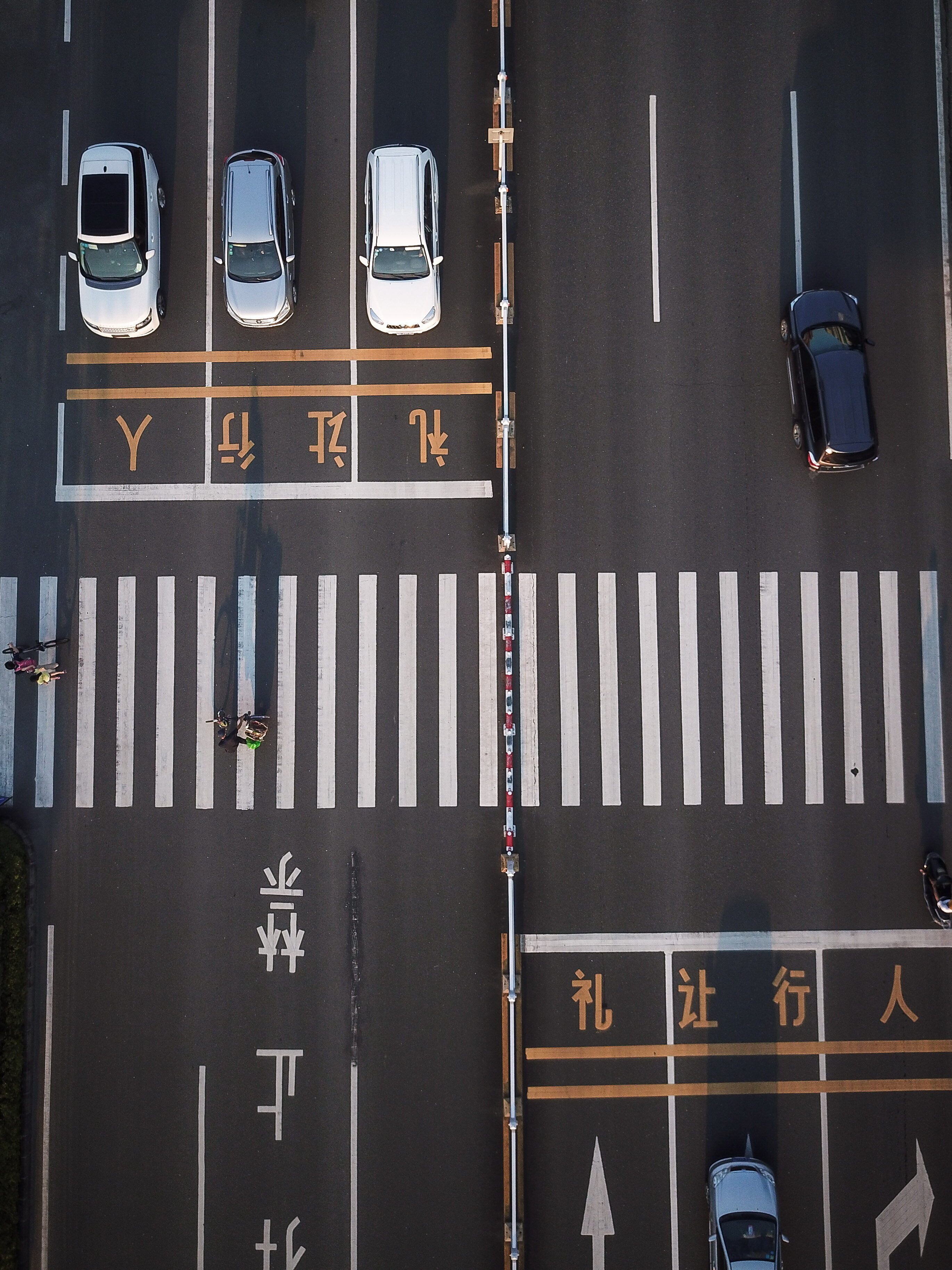 礼让行人的图片有哪些图片