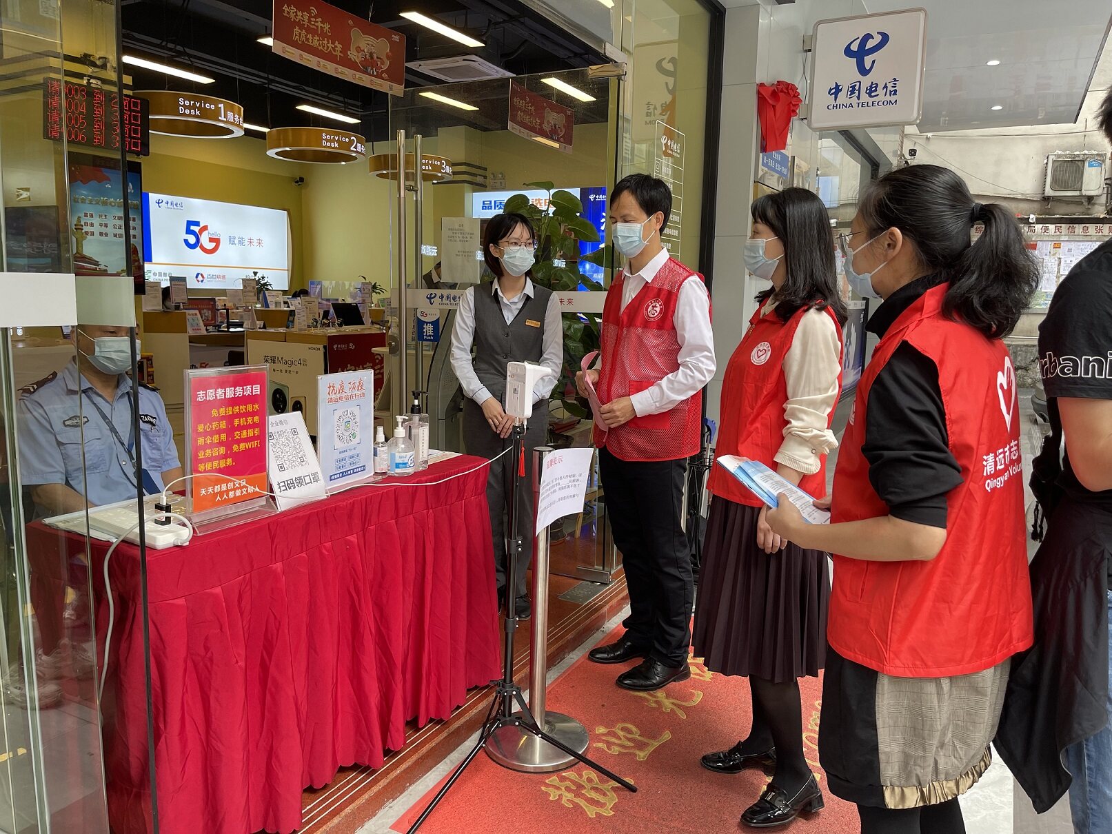 清城6000名志愿者下沉社区开展防疫志愿宣传活动清远日报清远plus